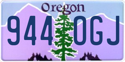 OR license plate 944OGJ