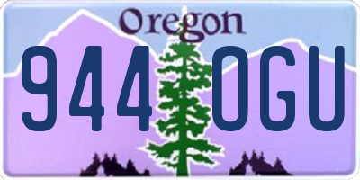 OR license plate 944OGU