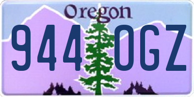 OR license plate 944OGZ