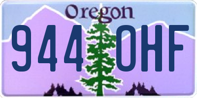 OR license plate 944OHF