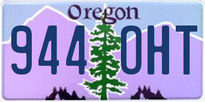 OR license plate 944OHT