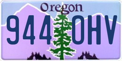 OR license plate 944OHV