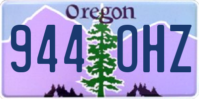 OR license plate 944OHZ