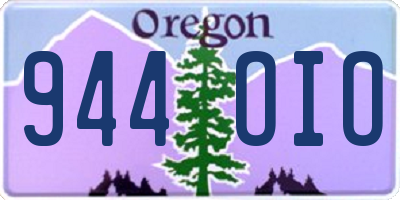 OR license plate 944OIO