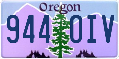 OR license plate 944OIV