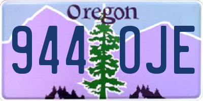 OR license plate 944OJE