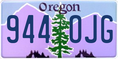 OR license plate 944OJG