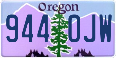 OR license plate 944OJW