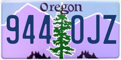 OR license plate 944OJZ