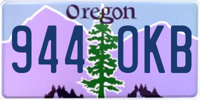 OR license plate 944OKB