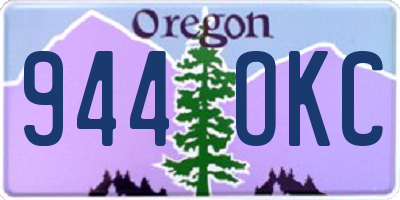OR license plate 944OKC