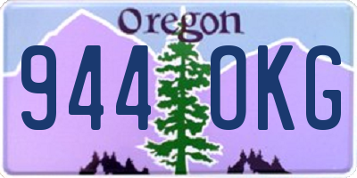OR license plate 944OKG