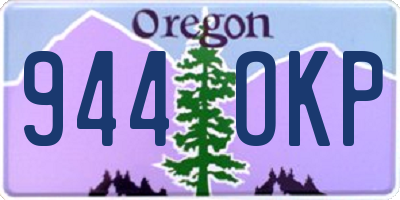 OR license plate 944OKP