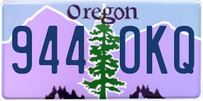 OR license plate 944OKQ