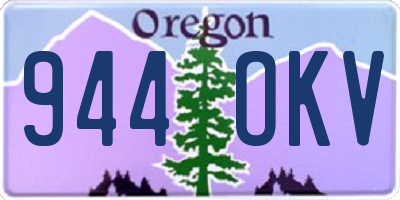 OR license plate 944OKV