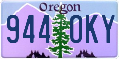 OR license plate 944OKY