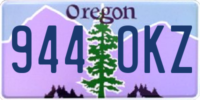 OR license plate 944OKZ