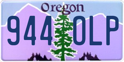 OR license plate 944OLP
