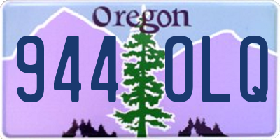 OR license plate 944OLQ