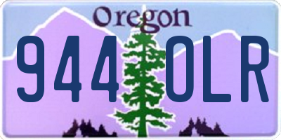 OR license plate 944OLR