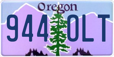 OR license plate 944OLT