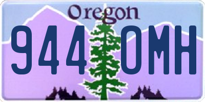OR license plate 944OMH