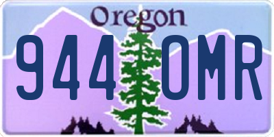 OR license plate 944OMR