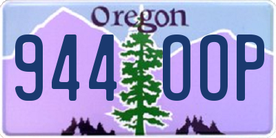 OR license plate 944OOP