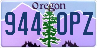 OR license plate 944OPZ