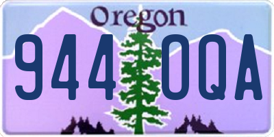 OR license plate 944OQA