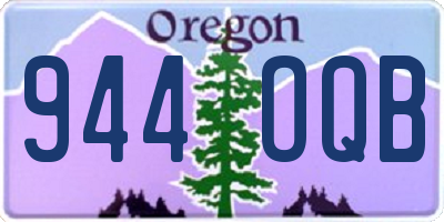 OR license plate 944OQB