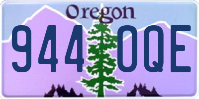 OR license plate 944OQE