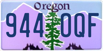 OR license plate 944OQF
