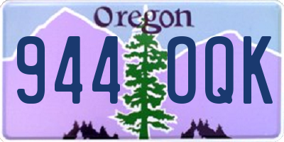 OR license plate 944OQK