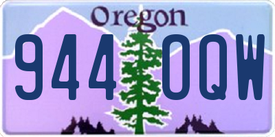 OR license plate 944OQW