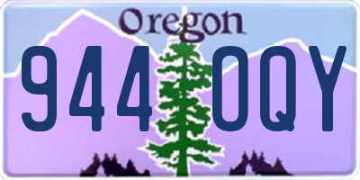 OR license plate 944OQY
