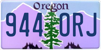 OR license plate 944ORJ