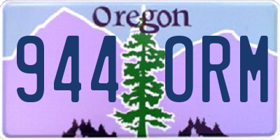 OR license plate 944ORM