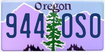 OR license plate 944OSO