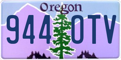 OR license plate 944OTV