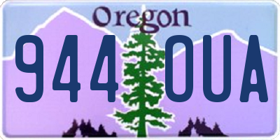 OR license plate 944OUA
