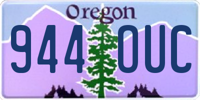 OR license plate 944OUC