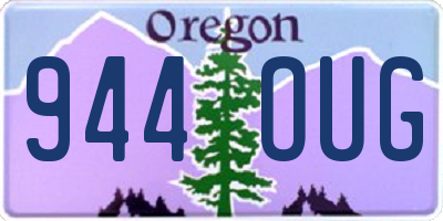 OR license plate 944OUG
