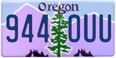 OR license plate 944OUU