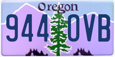 OR license plate 944OVB