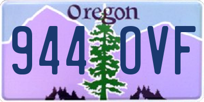 OR license plate 944OVF