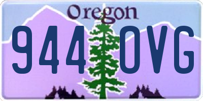 OR license plate 944OVG