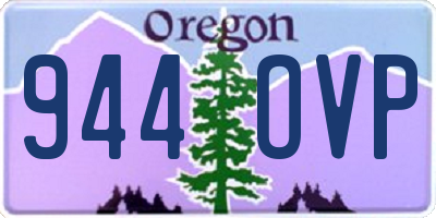 OR license plate 944OVP