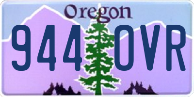 OR license plate 944OVR