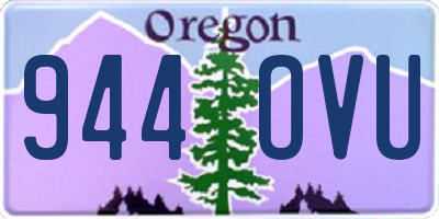 OR license plate 944OVU